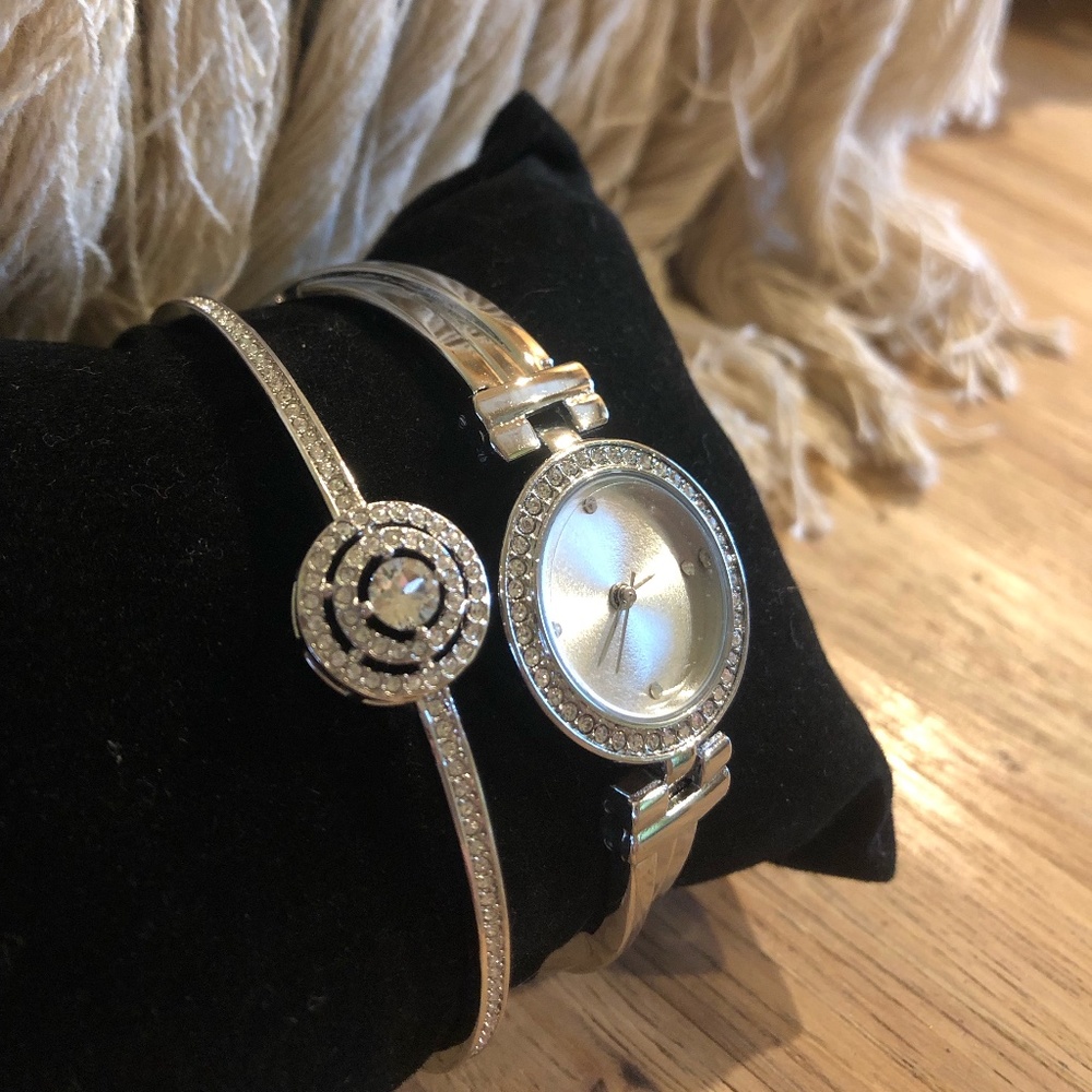 Women's Matching Bracelet & Watch, Brand New